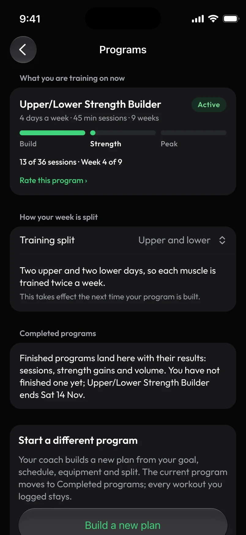 Loha app: Train, Program library